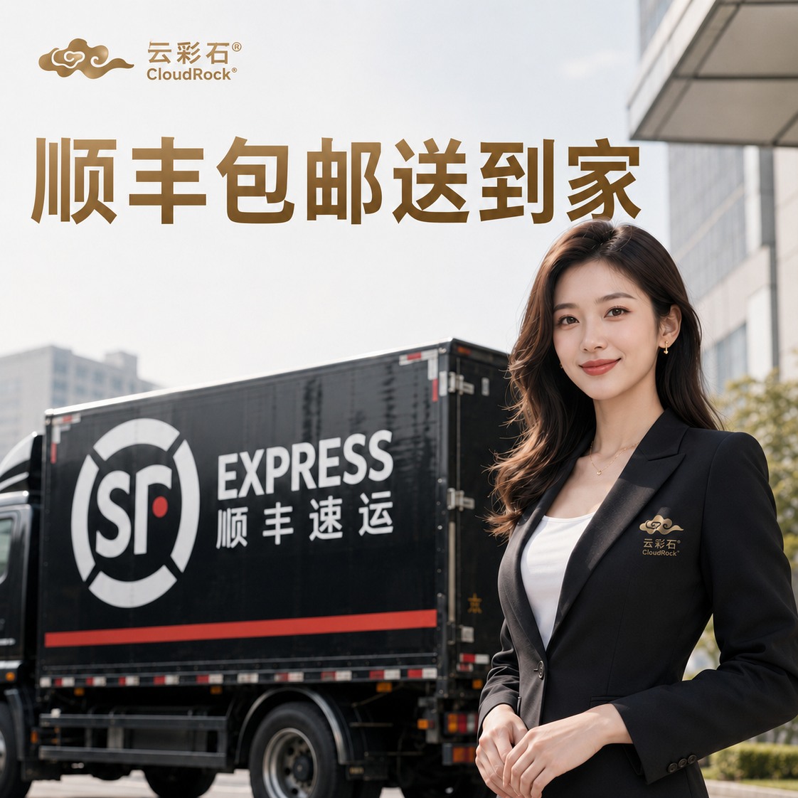 云彩石®顺丰直达